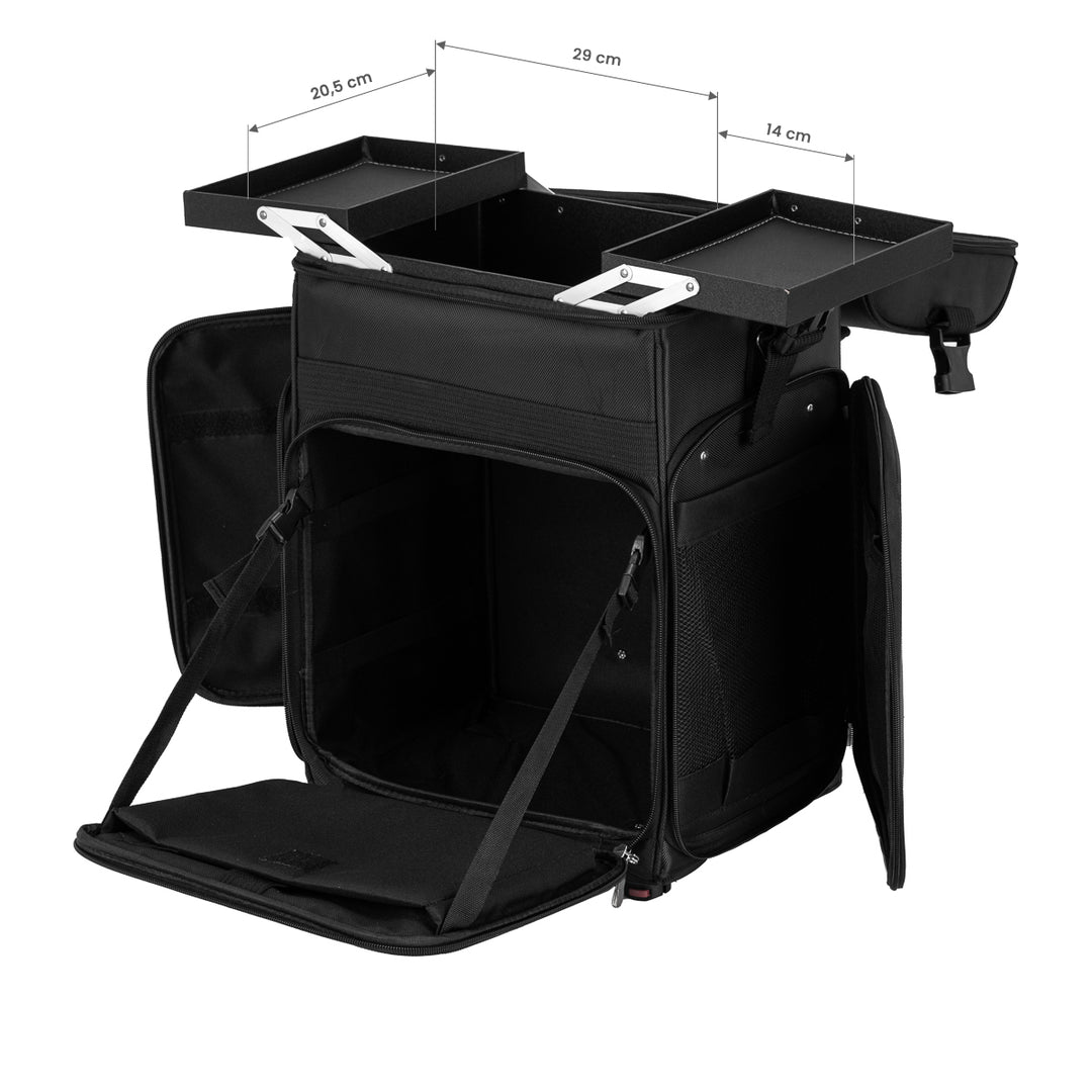 Mallette de Maquillage Trolley Look 1328 Noir - image 16