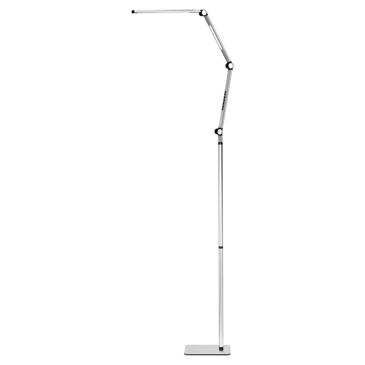 Lampe Esthétique sur Pied et Intensité et Couleur Réglables Yoga 22W Argent