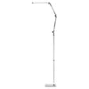 Lampe Esthétique sur Pied et Intensité et Couleur Réglables Yoga 22W Argent