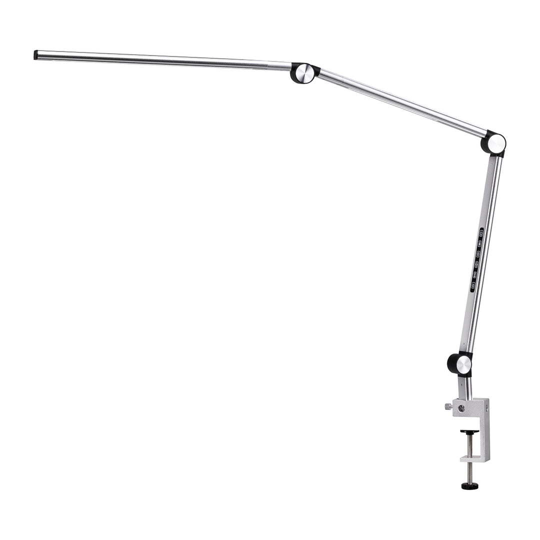 Lampe Esthétique sur Pied et Intensité et Couleur Réglables Yoga 22W Argent - image 3