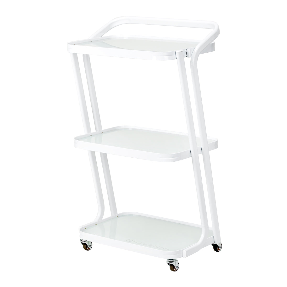 Chariot de Service Cosmétique Giovanni H6701 Blanc