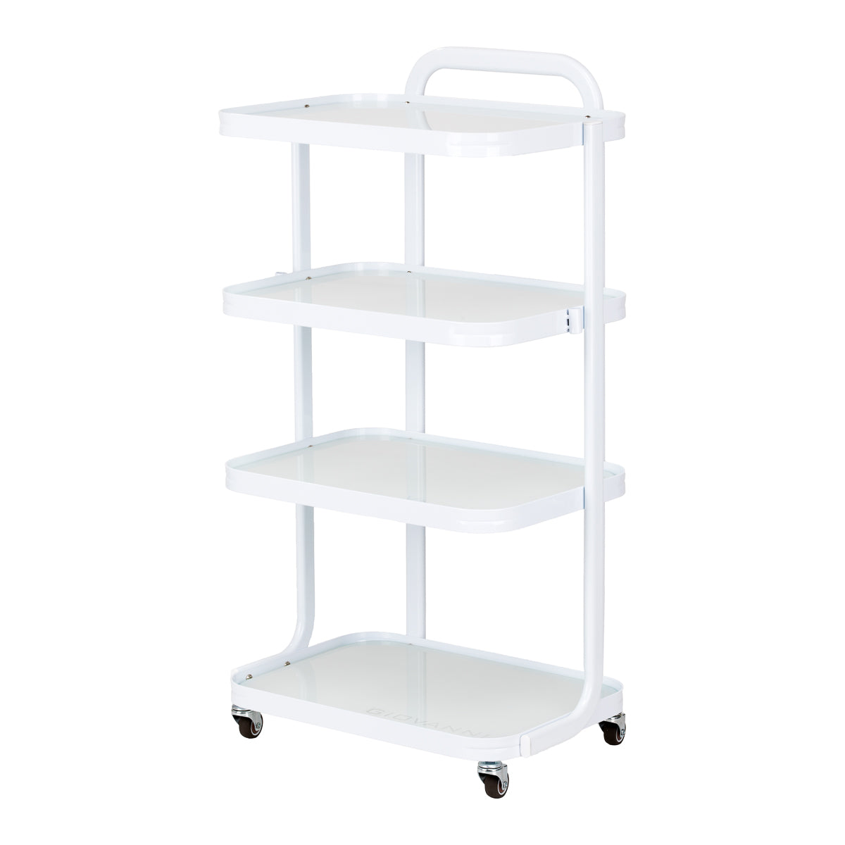Chariot de Service Cosmétique Giovanni H6702 Blanc
