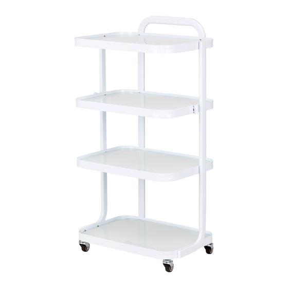 Chariot de Service Cosmétique Giovanni H6702 Blanc