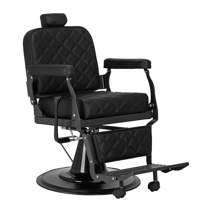 Fauteuil Barbier Gabbiano Carlos Extra Noir