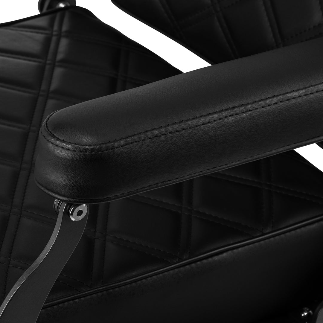 Fauteuil Barbier Gabbiano Carlos Extra Noir - image 8