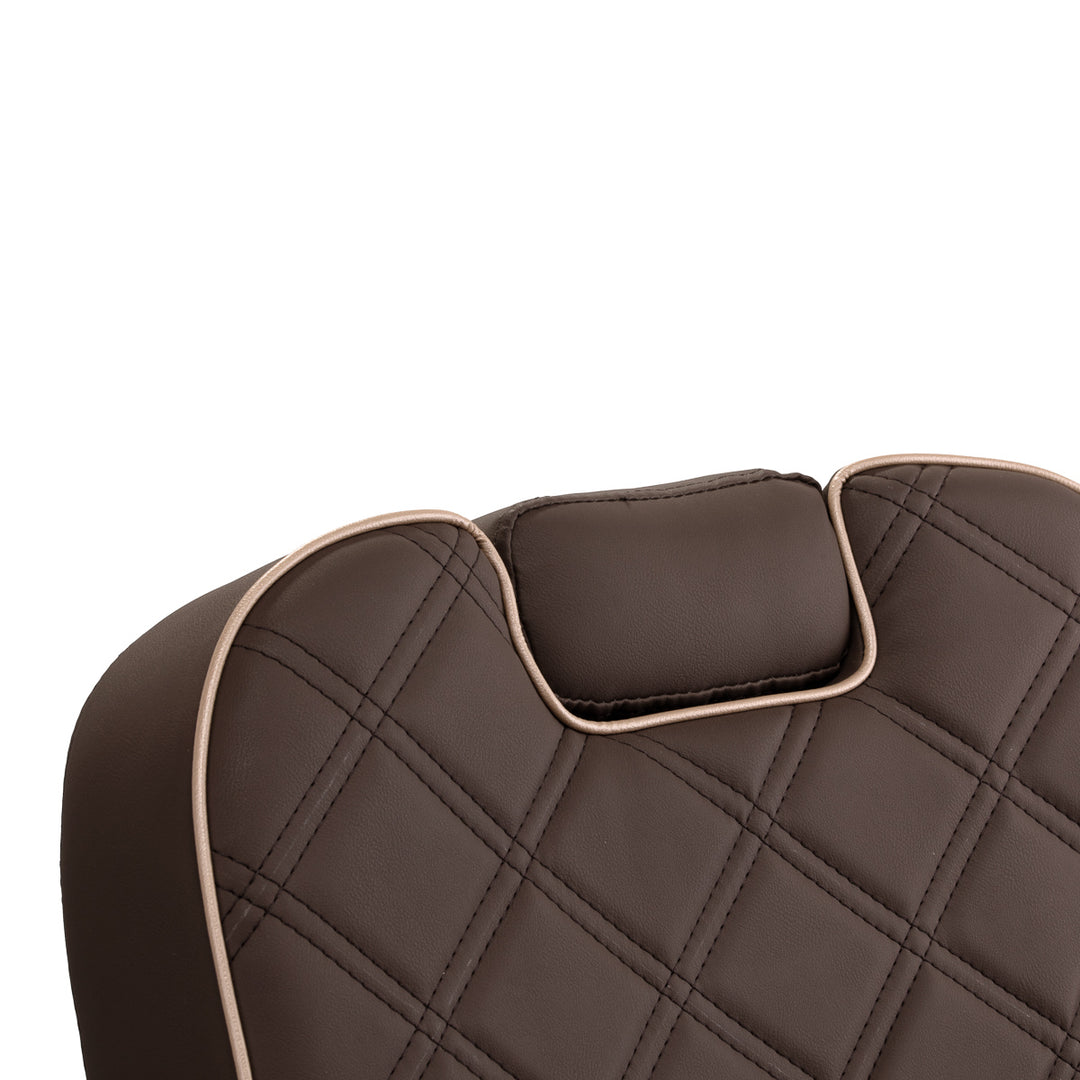 fauteuil de barbier gabbiano carlos marron 9