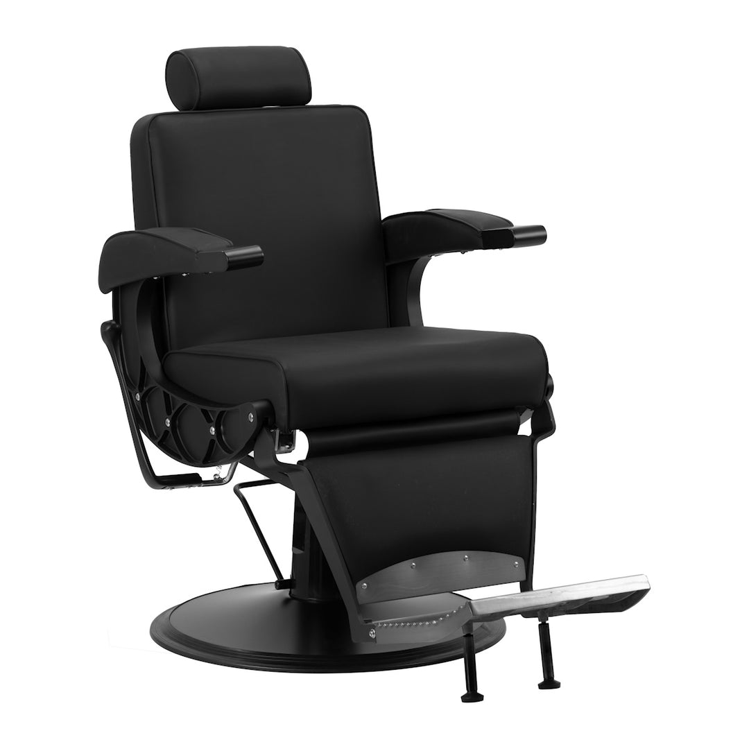 Fauteuil Barbier Gabbiano Continental Noir