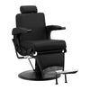 Fauteuil Barbier Gabbiano Continental Noir