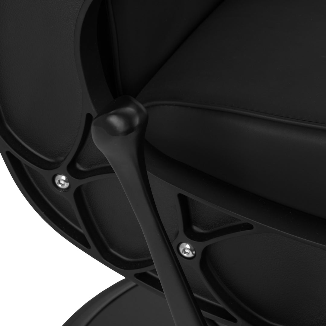 Fauteuil Barbier Gabbiano Continental Noir - image 6