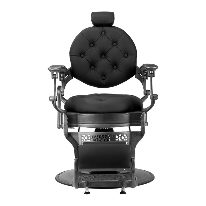 Fauteuil de barbier Gabbiano Niccolo Noir