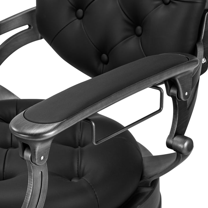 Fauteuil Barbier Gabbiano Niccolo Noir - image 10