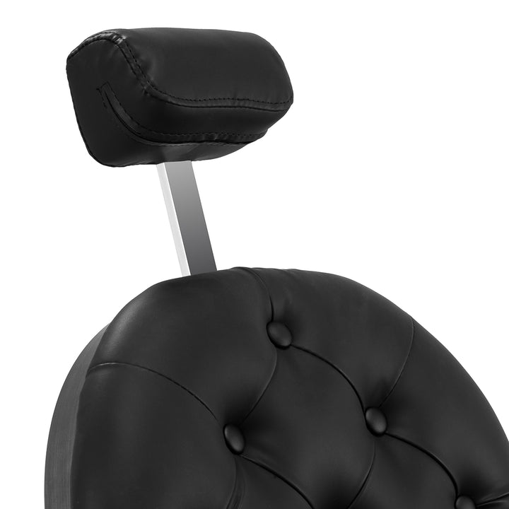 Fauteuil de barbier Gabbiano Niccolo Noir