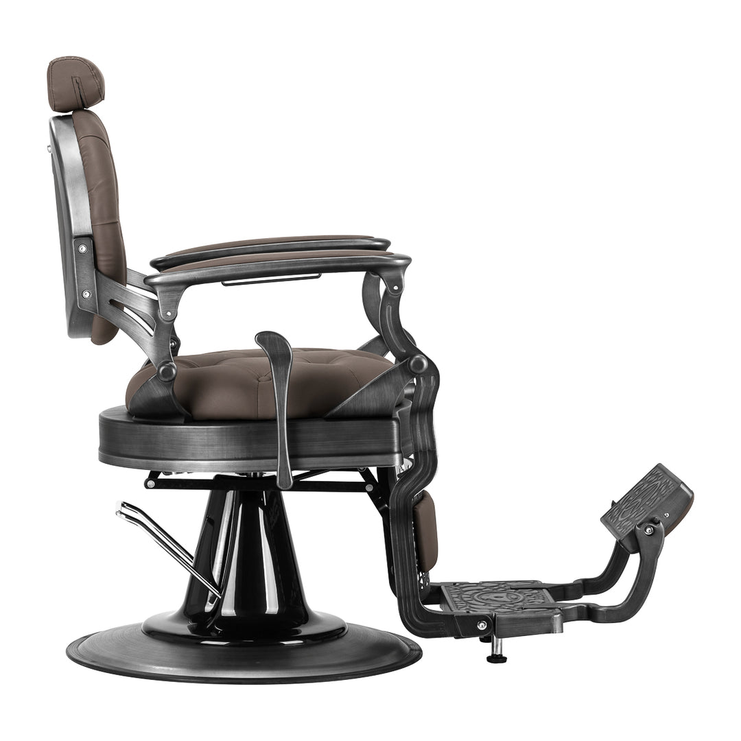 Fauteuil Barbier Gabbiano Niccolo Marron - image 4