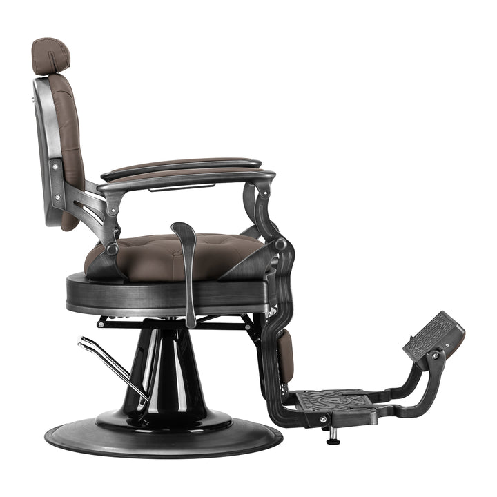 Fauteuil Barbier Gabbiano Niccolo Marron - image 4
