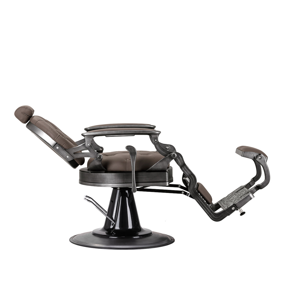 Fauteuil Barbier Gabbiano Niccolo Marron - image 5