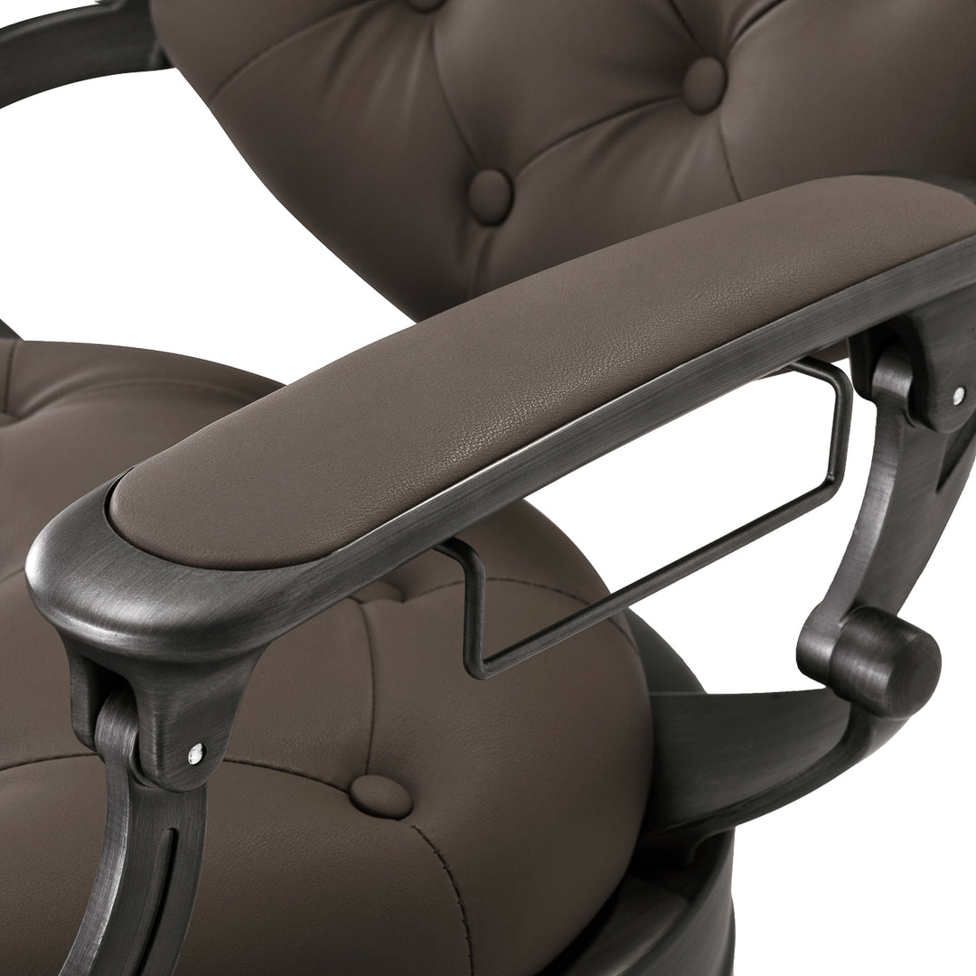 Fauteuil Barbier Gabbiano Niccolo Marron - image 10