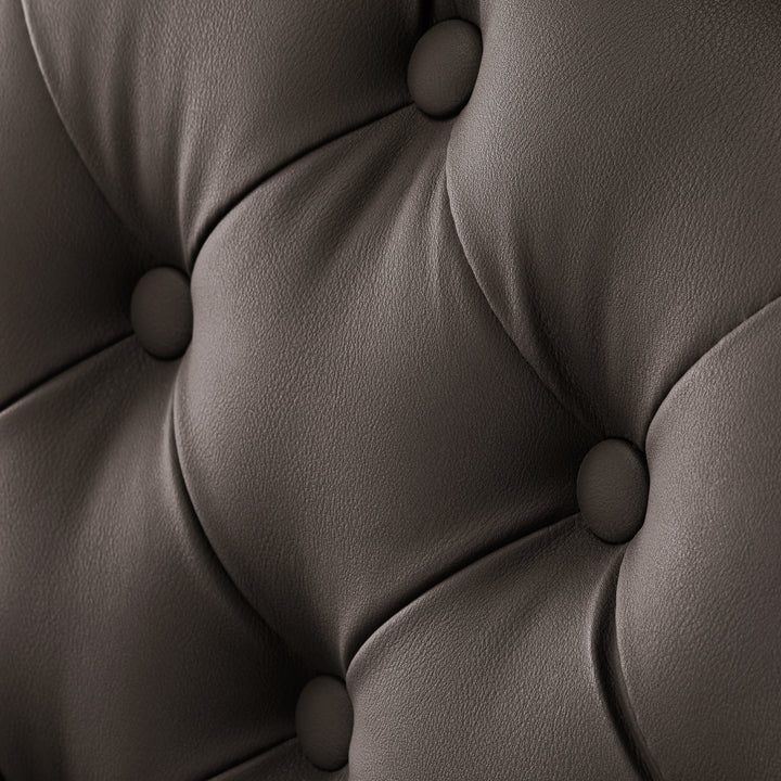 Fauteuil Barbier Gabbiano Niccolo Marron - image 11