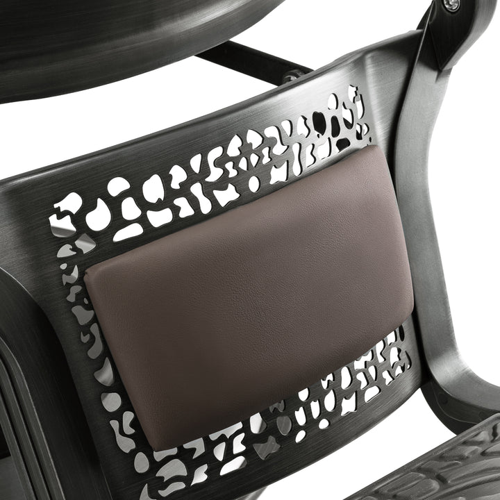 Fauteuil Barbier Gabbiano Niccolo Marron - image 12