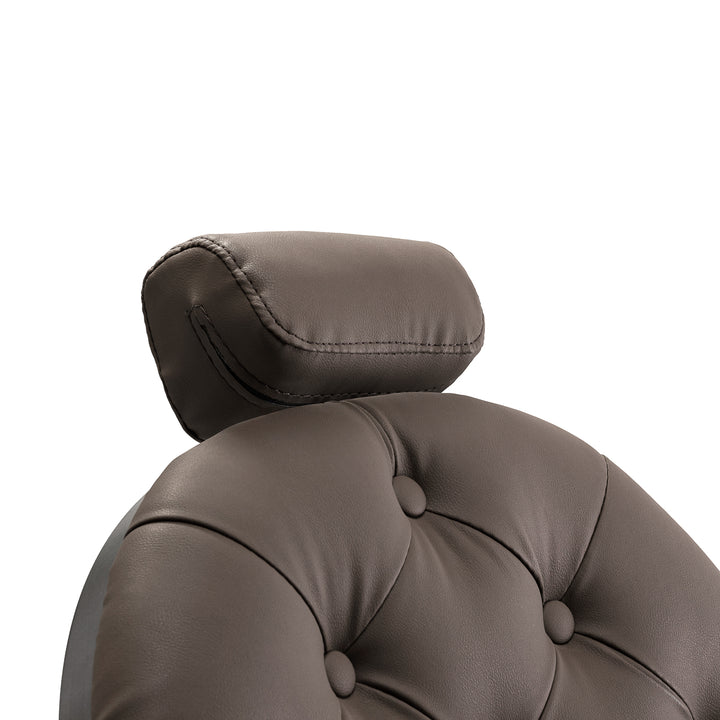 Fauteuil Barbier Gabbiano Niccolo Marron - image 14