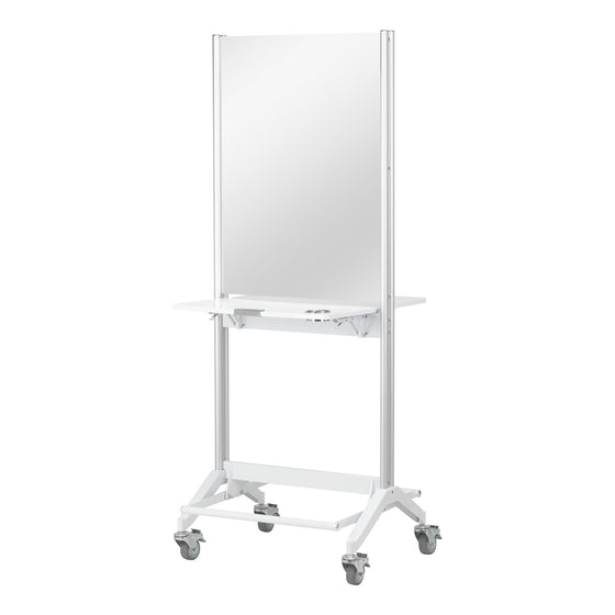 Poste de Coiffure Mobile Gabbiano Double face MI-03 Blanc