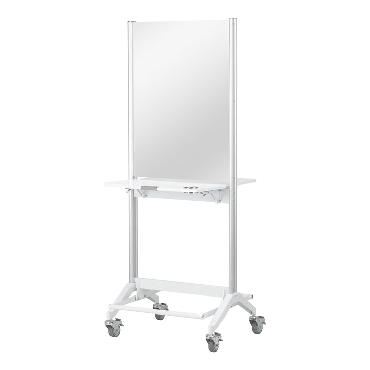 Poste de Coiffure Mobile Gabbiano Double face MI-03 Blanc