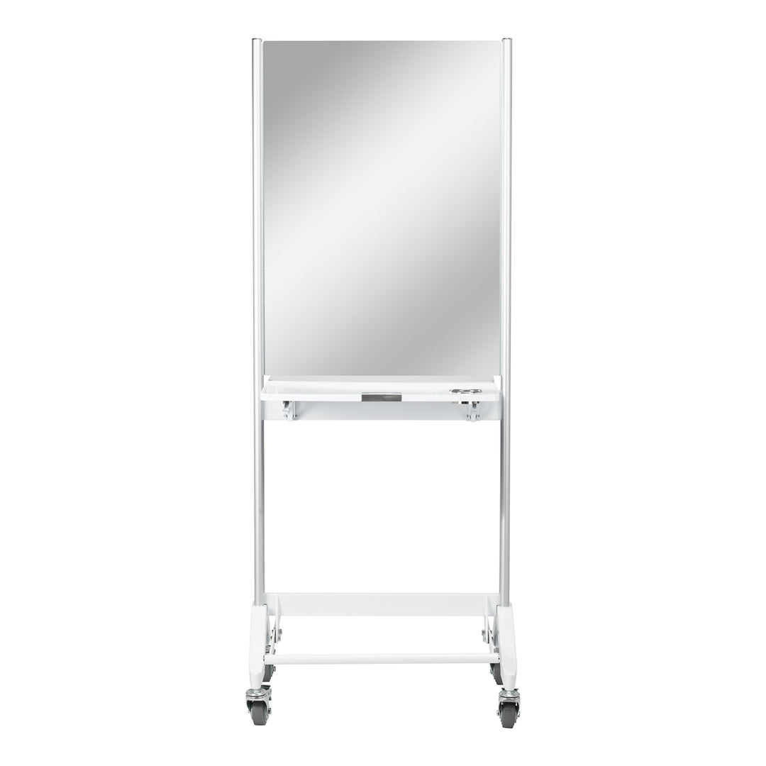 Poste de Coiffure Mobile Gabbiano Double face MI-03 Blanc - image 2