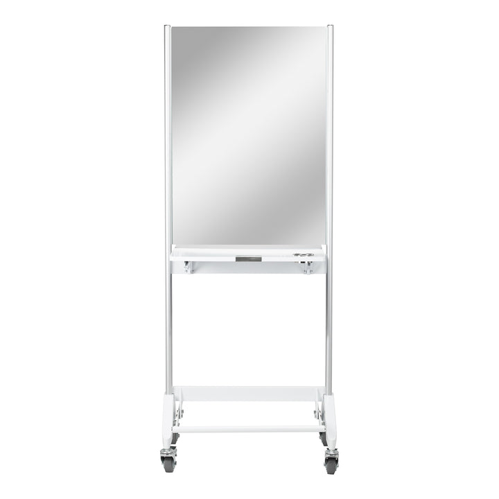 Poste de Coiffure Mobile Gabbiano Double face MI-03 Blanc - image 2
