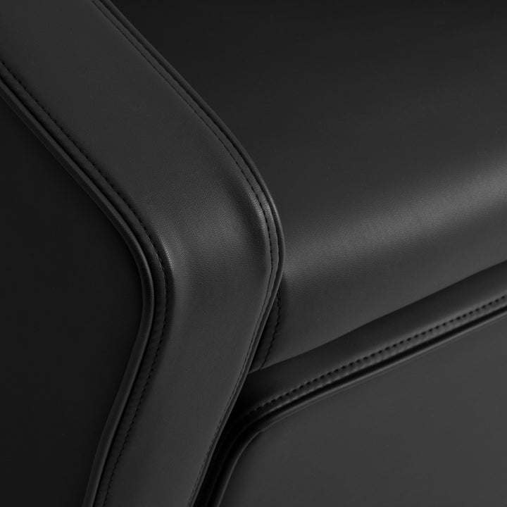 Unité de Lavage Gabbiano Emma avec Repose-jambes Électrique Noir 8