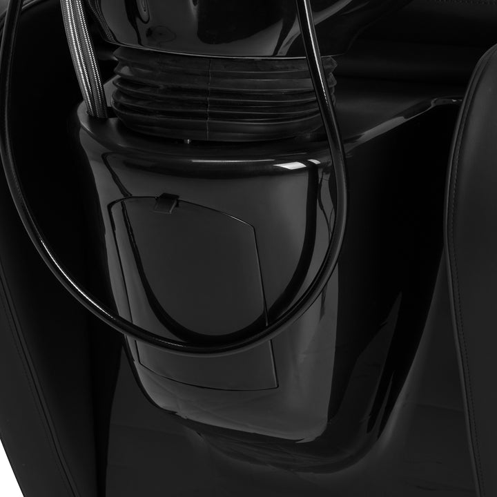 Unité de Lavage Gabbiano Emma avec Repose-jambes Électrique Noir 9