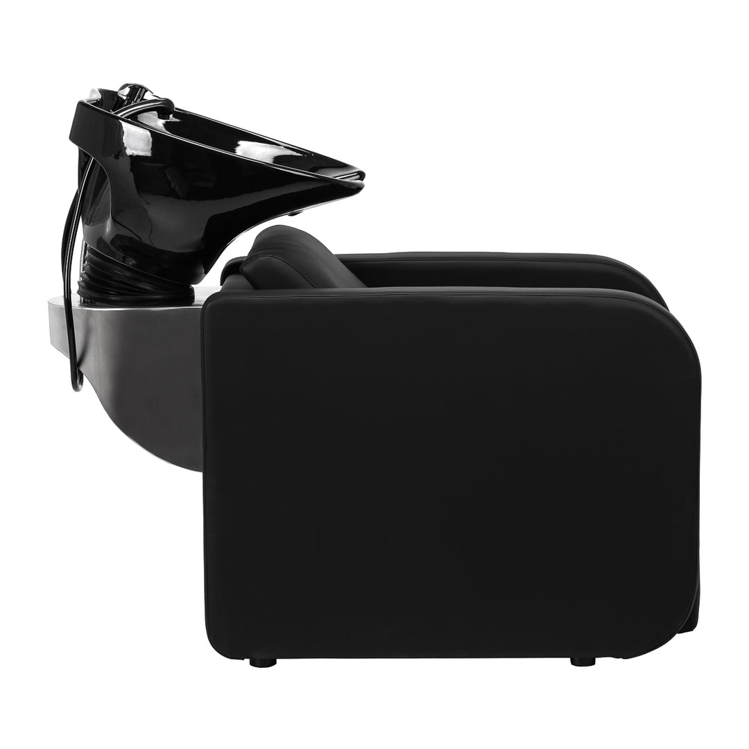 Unité de Lavage Gabbiano Sylvia avec Repose-jambes Électrique Noir 2