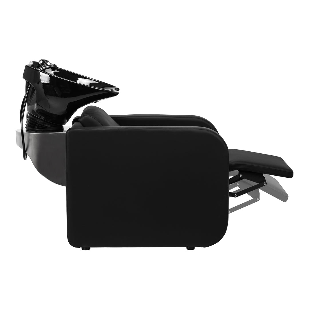 Unité de Lavage Gabbiano Sylvia avec Repose-jambes Électrique Noir 3