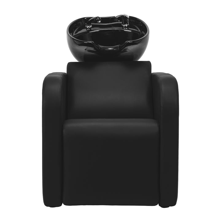 Unité de Lavage Gabbiano Sylvia avec Repose-jambes Électrique Noir 4