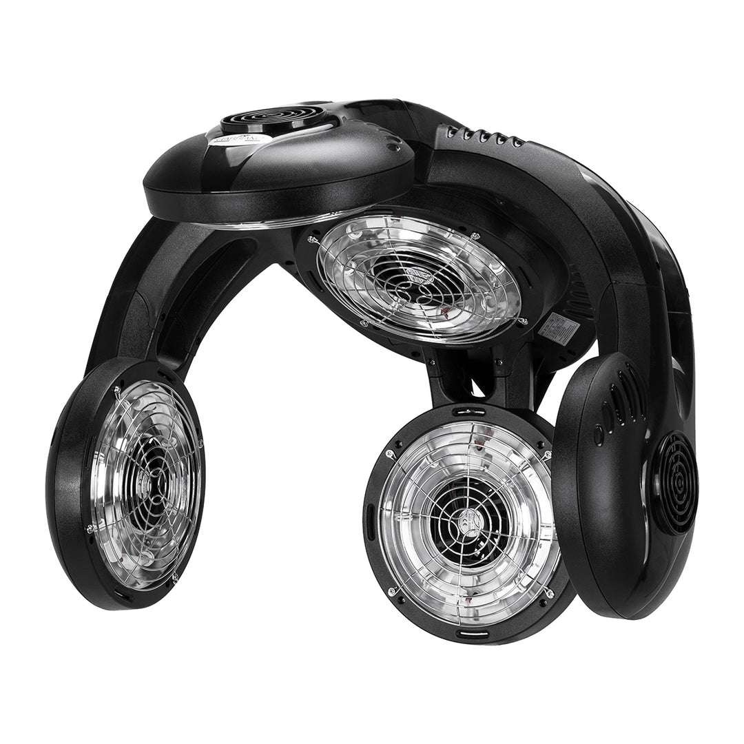 Casque Sèche-Cheveux Mural Gabbiano GD-505W Infrarouge Noir