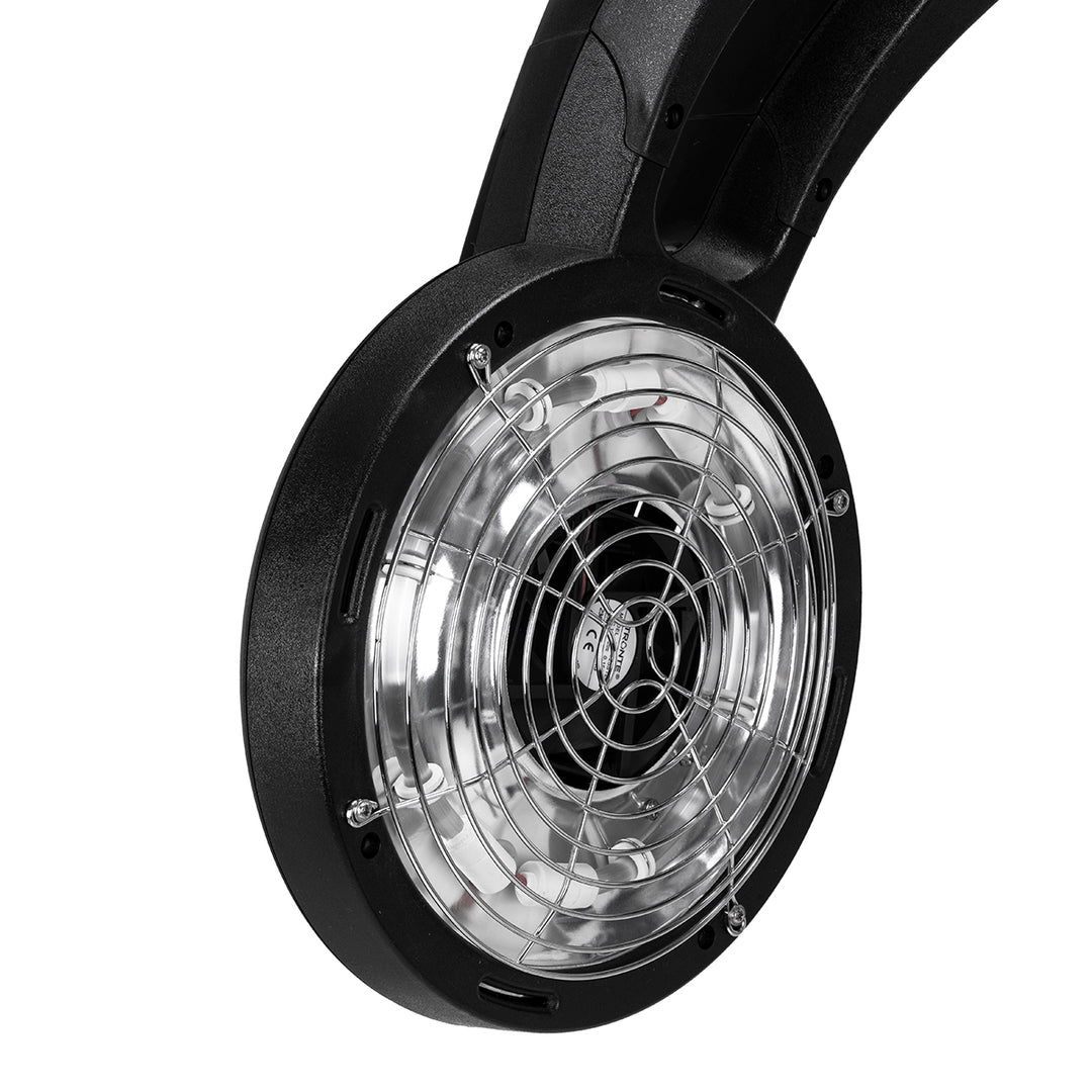 Casque Sèche-Cheveux Mural Gabbiano GD-505W Infrarouge Noir