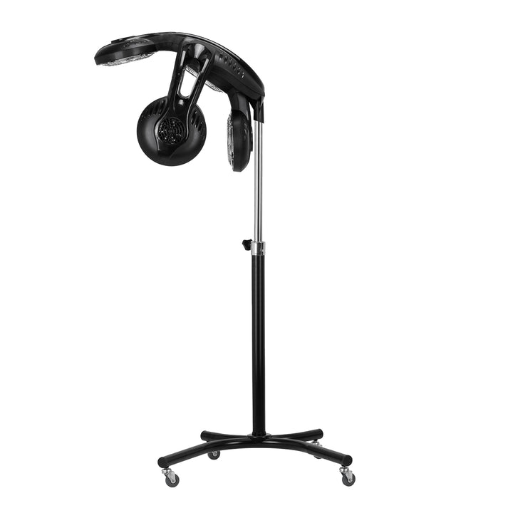 Casque Sèche-Cheveux sur Pied Gabbiano GL-505S Infrazon Noir