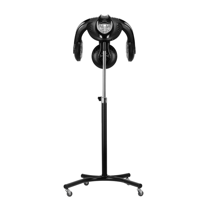 Casque Sèche-Cheveux sur Pied Gabbiano GL-505S Infrazon Noir