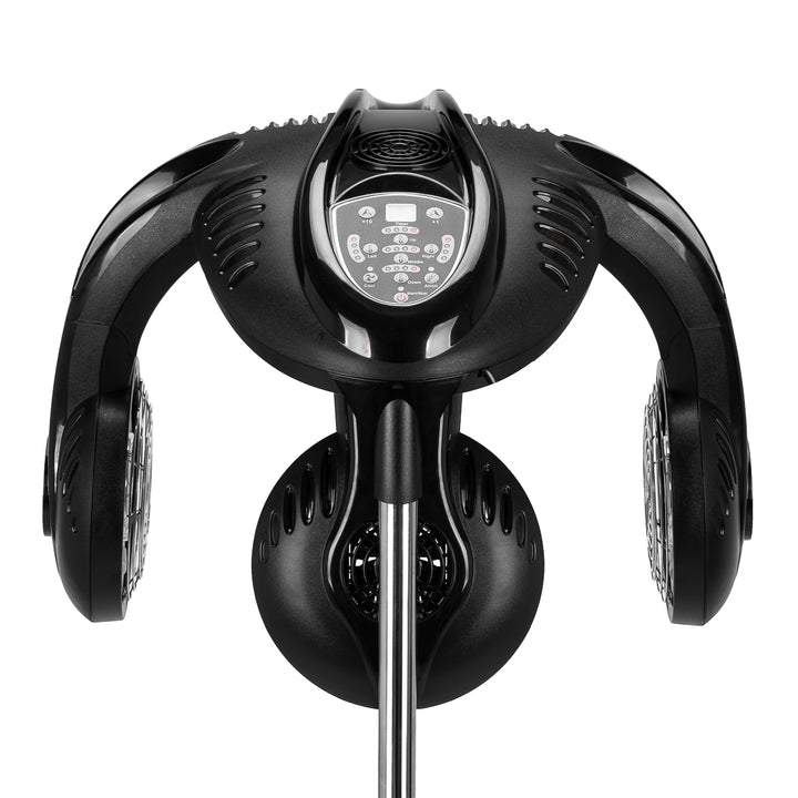 Casque Sèche-Cheveux sur Pied Gabbiano GL-505S Infrazon Noir