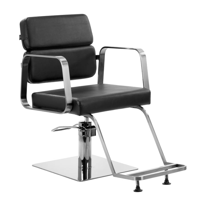 Fauteuil de Coiffeur Gabbiano Porto Noir SM