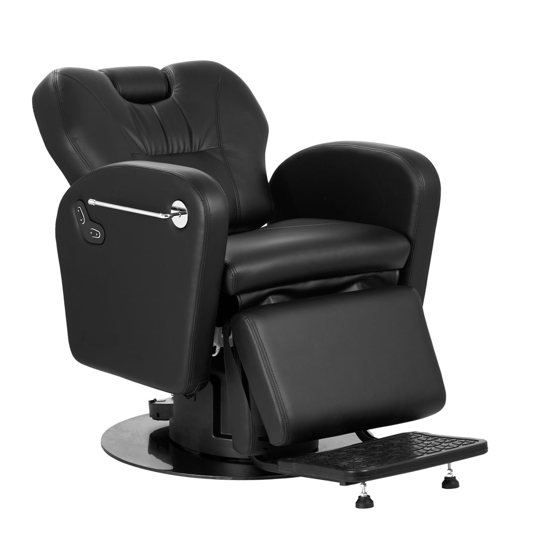 Fauteuil de barbier Électrique Gabbiano Baron Noir 2