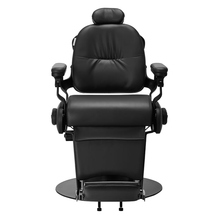 Fauteuil de barbier Électrique Gabbiano Duke Noir 2