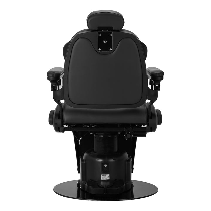 Fauteuil Barbier Électrique Gabbiano Duke Noir - image 3