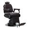 Fauteuil Barbier Électrique Gabbiano Duke Marron