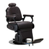 Fauteuil Barbier Électrique Gabbiano Duke Marron