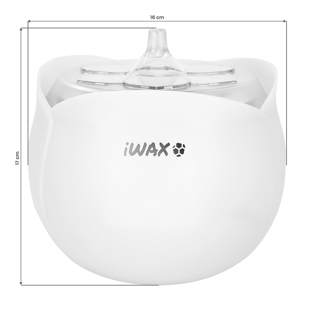 Chauffe cire Pot iWax Flower Blanc - image 8