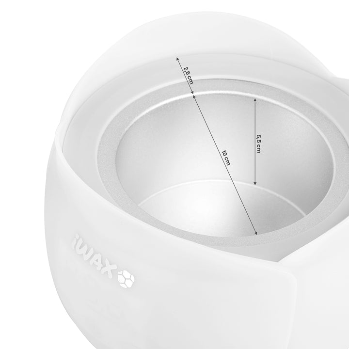 Chauffe cire Pot iWax Flower Blanc - image 10