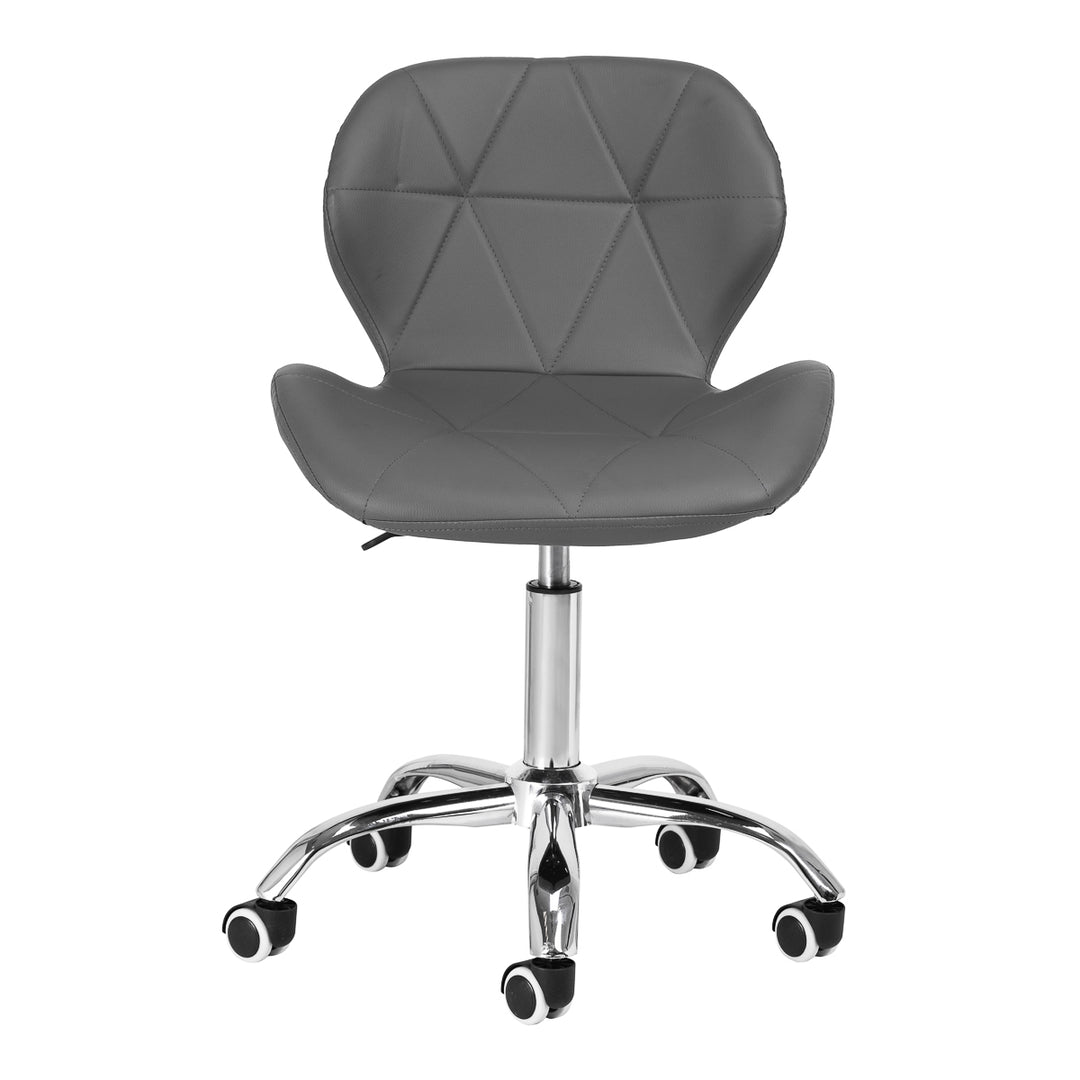 Chaise de Salon à Roulettes Réglable 4Rico QS-06 Gris - image 3