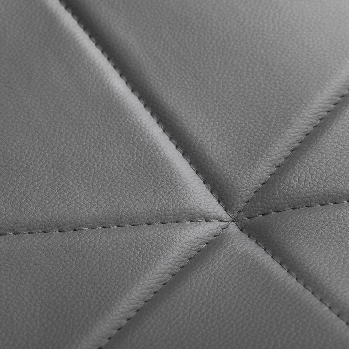 Chaise de Salon à Roulettes Réglable 4Rico QS-06 Gris - image 5