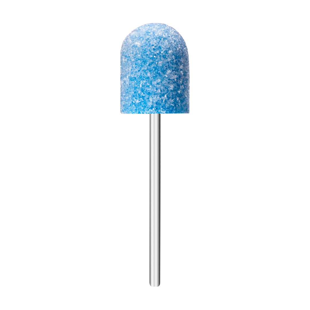 Exo Émeri Courbé Med 10 mm Bleu Extra Dur 