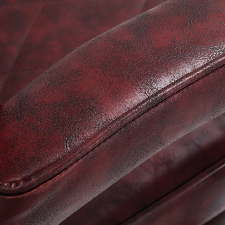 Fauteuil Barbier Hair System BM88066 Bordeaux - image 14
