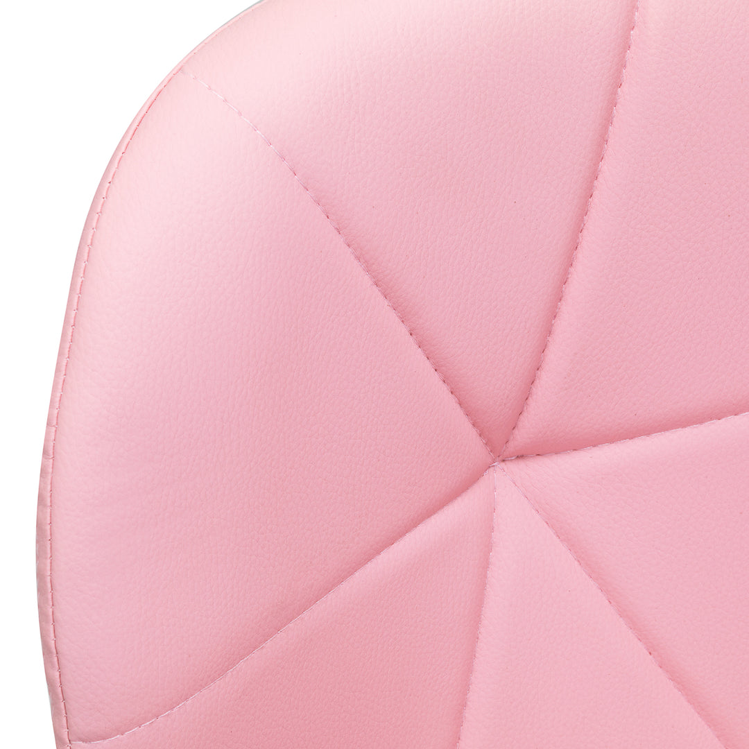 Chaise de Salon à Roulettes Réglable 4Rico QS-06 Or-Rose - image 5